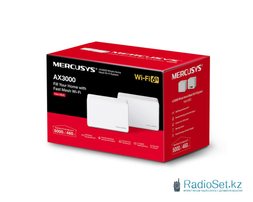 Маршрутизатор Mercusys Halo H80X(2-pack)